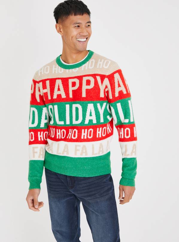 Happy slogan online jumper